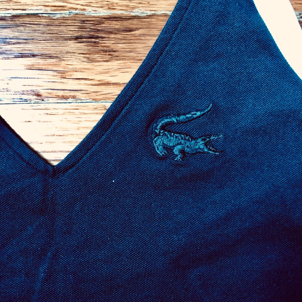 Halter top. Cotton. Lacoste.